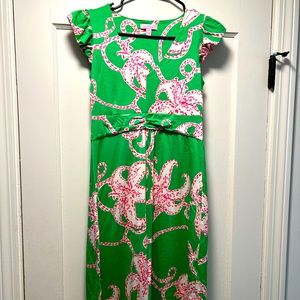 Green and pink Lilly Pulitzer dress - size XS